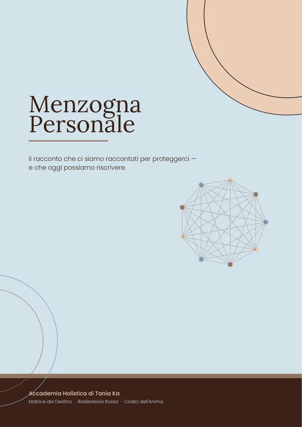 Copertina della checklist Menzogna Personale